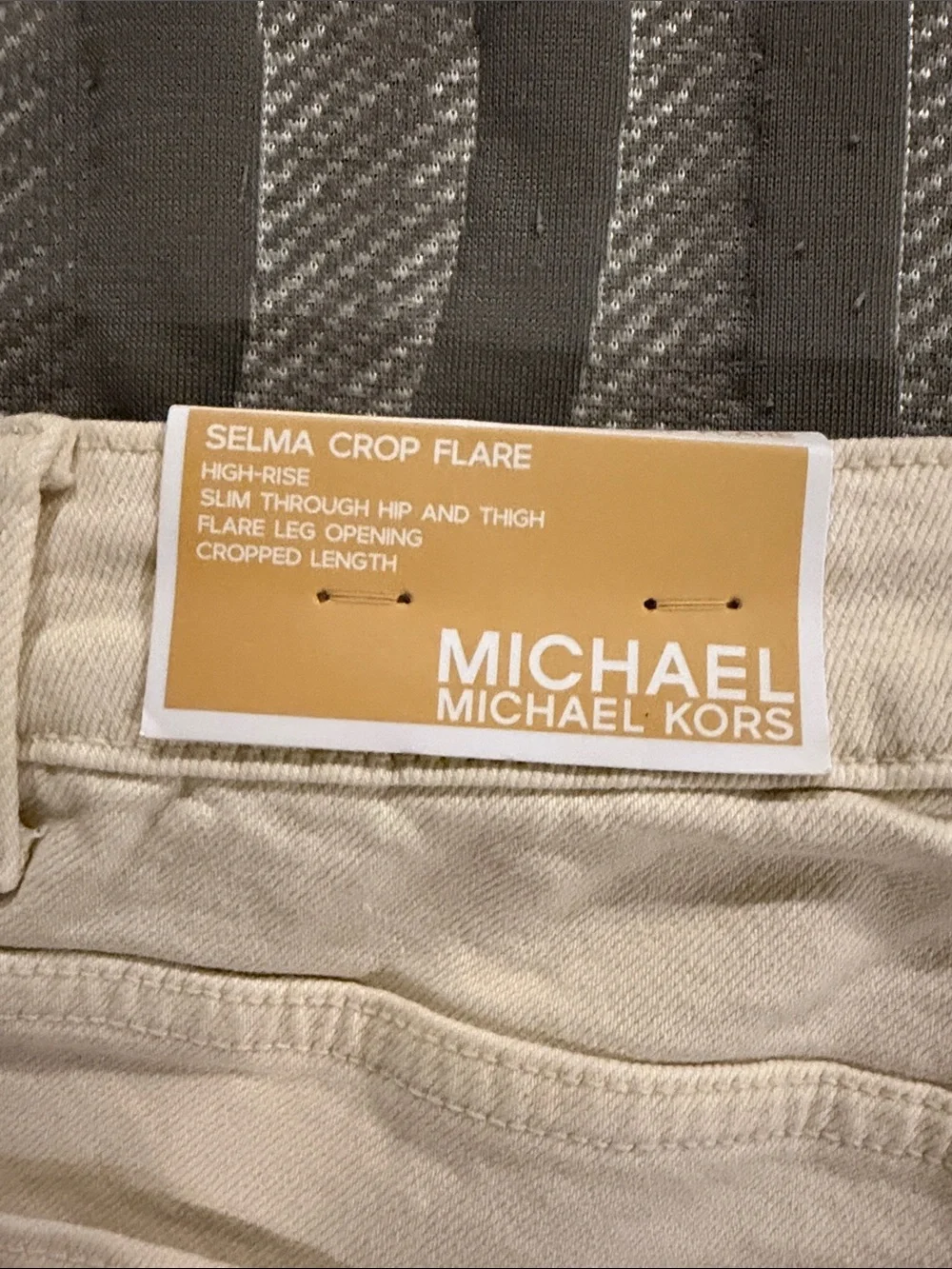 Michael Kors Selma Crop Flare Jeans